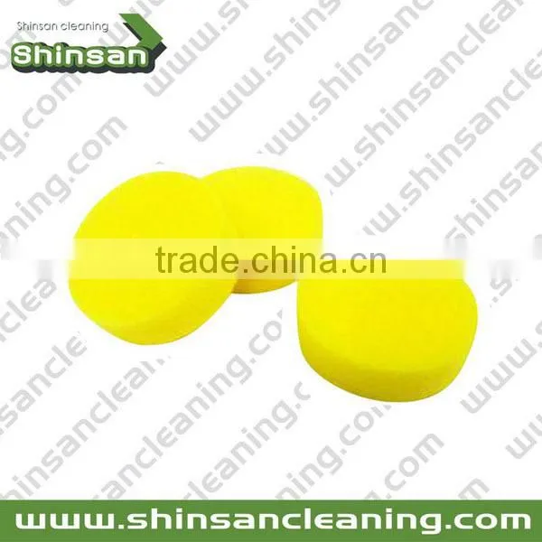 Fashionable car wax and polish sponge/car waxing applicator pads/wax applicator