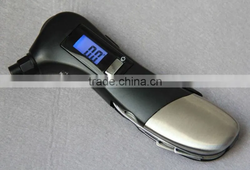 150 PSI Pressure Mini Tyre Pressure Gauge With Emergency Tool