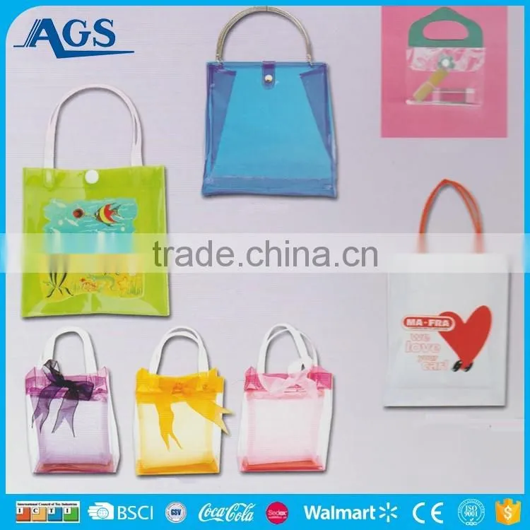 Strikingly attractive girl hand bag fashion tote bag