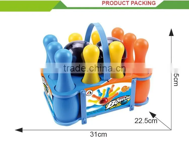 Good quality kids sport toys plastic indoor bowling game