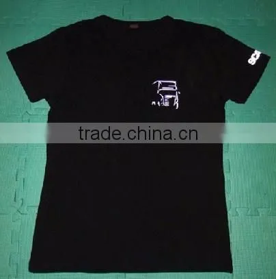 hot sale fashion LED t-shirt