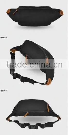 Outdoor canvas sport bag waist belt