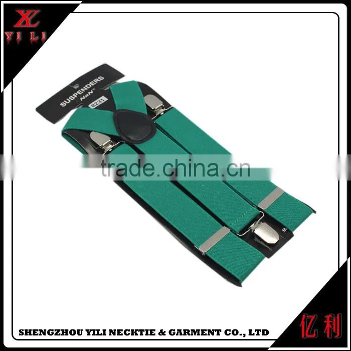 Colorful mini boys elastic suspenders