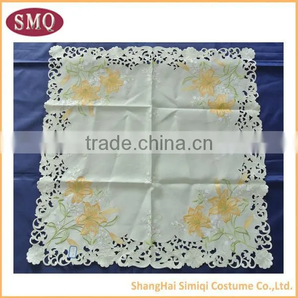 beautiful design embroidery wipe clean tablecloths