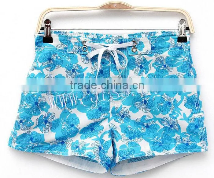 Ladies laser print shorts 2016