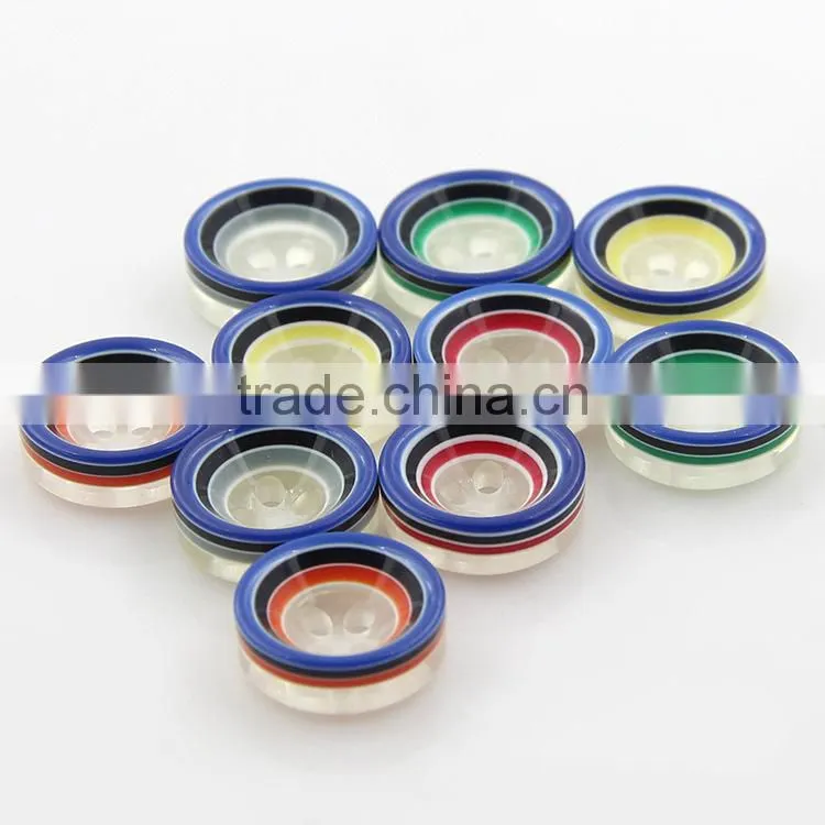 Colored 4-Holes 12.5mm Clothing Sewing Button Custom Shirt Button