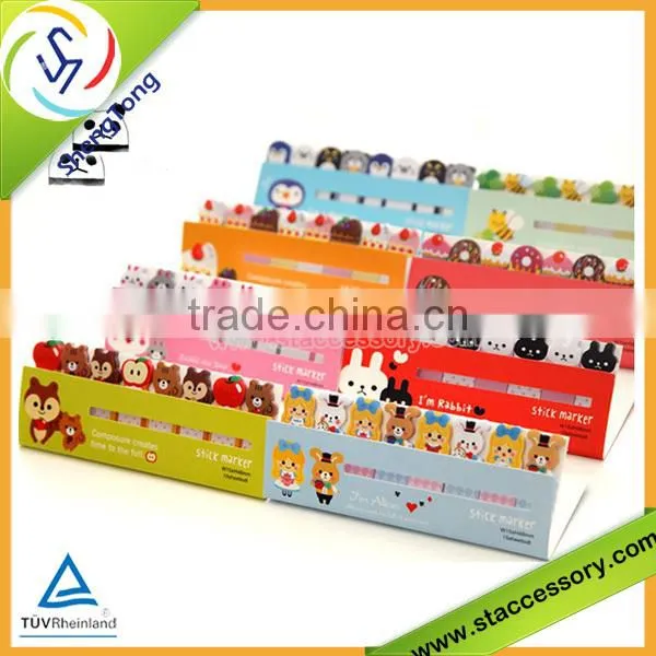 Fancy colorful memo pad/ sticky note pad Customizable wholesale hot selling