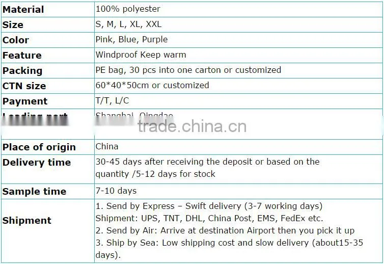 Keep Warm Customized Plain Varsity Women Snow Jacket Wholesale