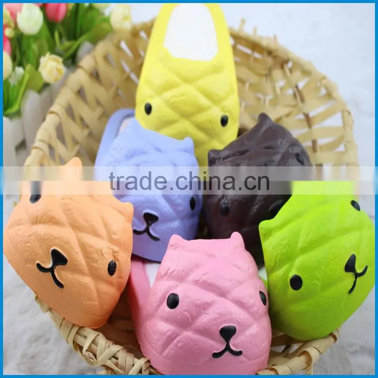 Top quality slow rising kawaii squishy toys lovely squishy apple for stress release