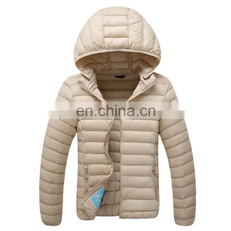 Colorful Windproof Nylon Padded Winter Jackets Coat