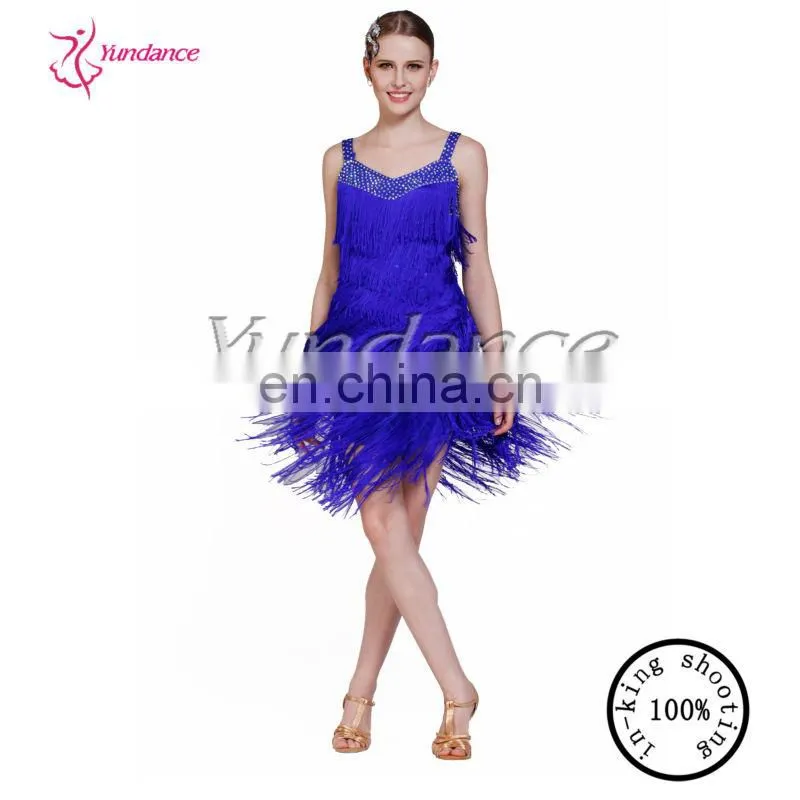 AB003 Cheap lation dancing skirts fringe dance costumes