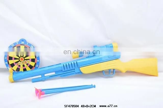 2014 Hot Selling B/O Soft Gun Toys, Plastic Electronics Toys Soft Bullet Gun