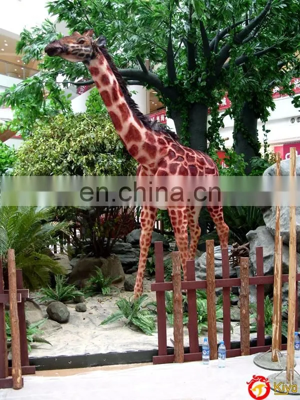 Simulation animal mechanical toys of Giraffe image