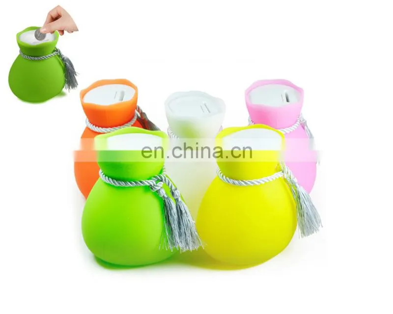 Hot sale Coin Piggy Bank bedroom table lamp Lovely Night Lamp