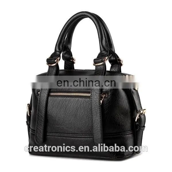 CR Europe market expert recommend pu material portable long handle red colors new high quality fashion bags ladies handbags 2015