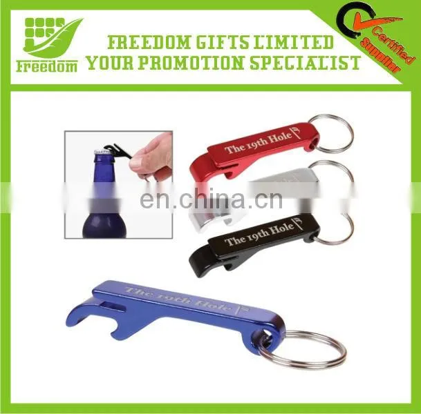 Customized Logo Promotional Bottle Opener Key Chain