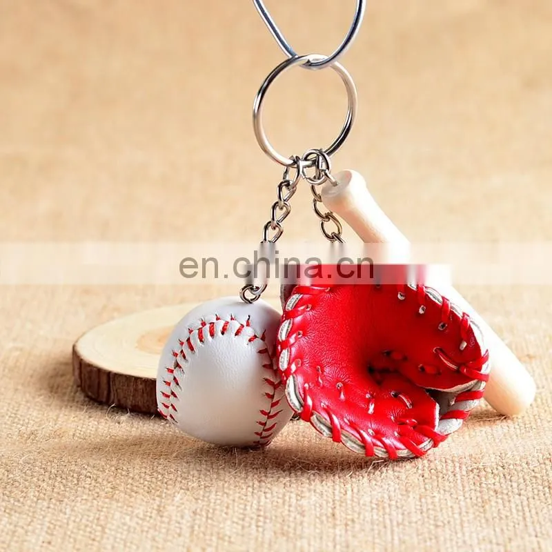 2017 new product wholesale Wooden type and PU leather key chain