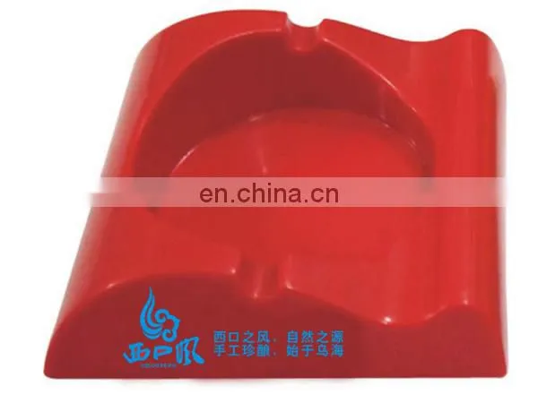 pedestal personalized melamine custom cigar ashtray