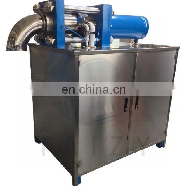 Industrial dry ice cube pellets making machine