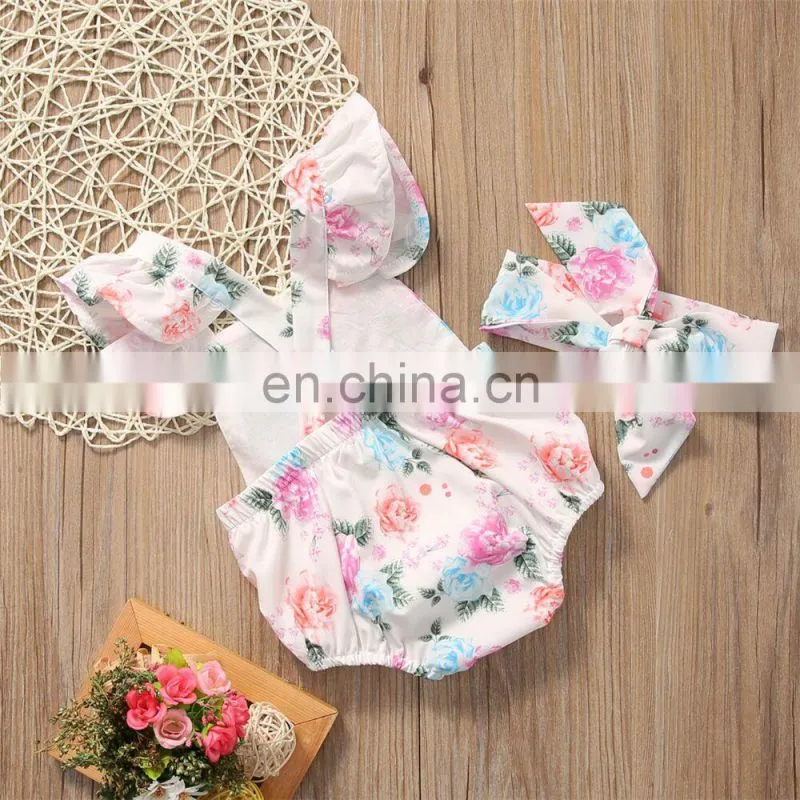Yiwu clothing manufactures baby rompers wholesale kids clothing