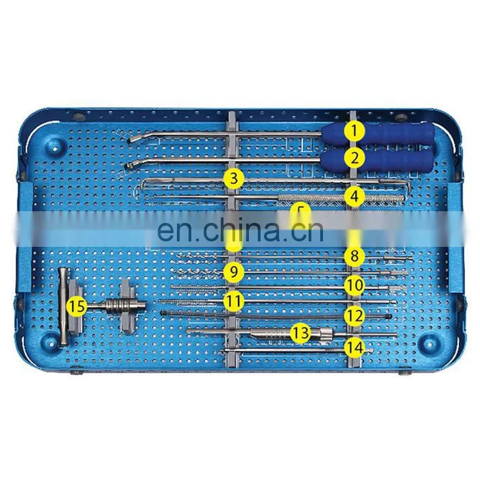 Orthopedic Surgical Instruments Spinal Posterior Cervical Fixation System Instrument Set Instrument Orthopedic Spine