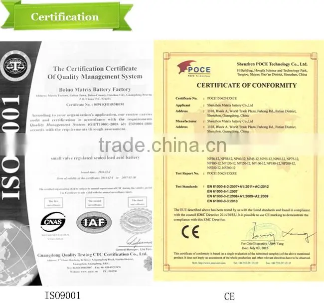 VTR TV 12v 12ah ce battery manufacturer china