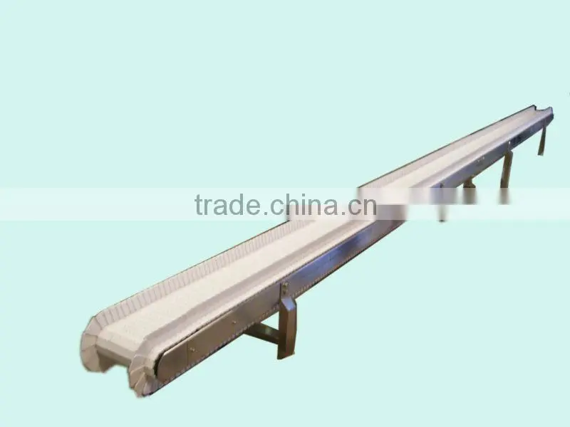 Automatic head drived straight pvc belt conveyor