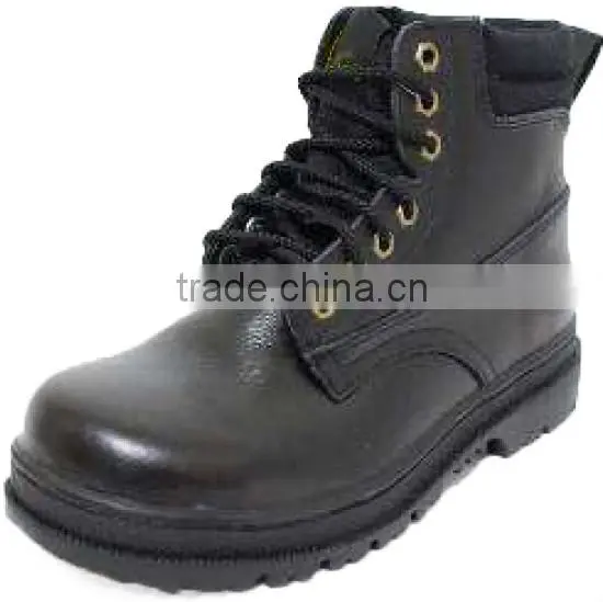 Made in Taiwan CNS Standard steel Full grain Leather lightweight Safety boot