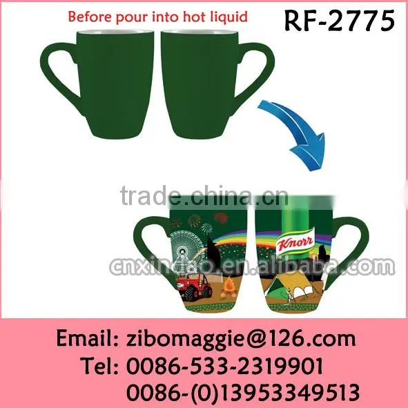 12oz Ceramic Knorr Coffee Mug with Belly Shape for Promotional Sublimation Mug