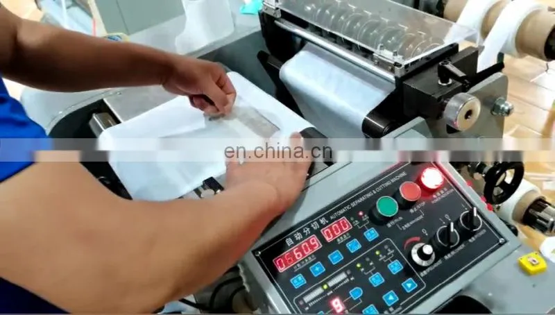 Professional high precision vinyl roll slitter