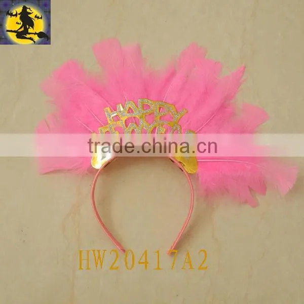 High Quality Plumage Headband for New Year Party