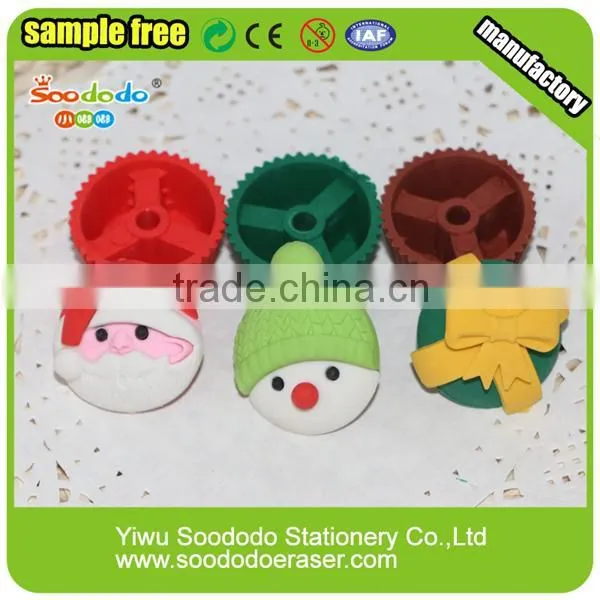 Chinese supply Christmas Erasers sets