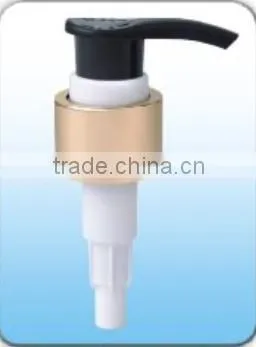 Plastic Hand Lotion Pump with Aluminum cover 33/410