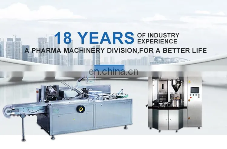Tablet/capsules Blisters Aluminum Plastic Blister Packing Machine and Cartoning Machine Production Line