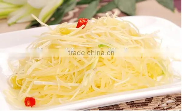 Stainless Steel Automatic Potato Slicer and Silk Machine