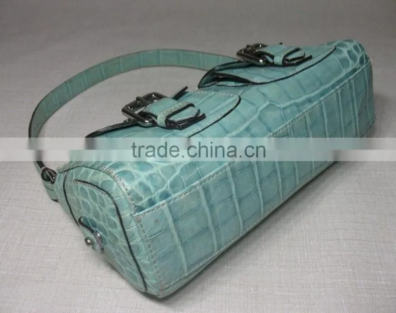 Smooth leather pocket fancy handbag