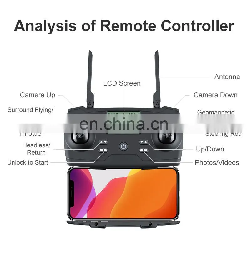 JJRC 2-Axis Gimbal X19 Pro Brushless Motor Obstacle Avoidance Professional Drones with 4K Camera and GPS