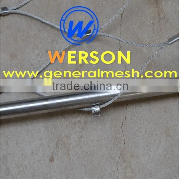 X-TEND stainless mesh fabric for Balustrading, Green Walls | generalmesh