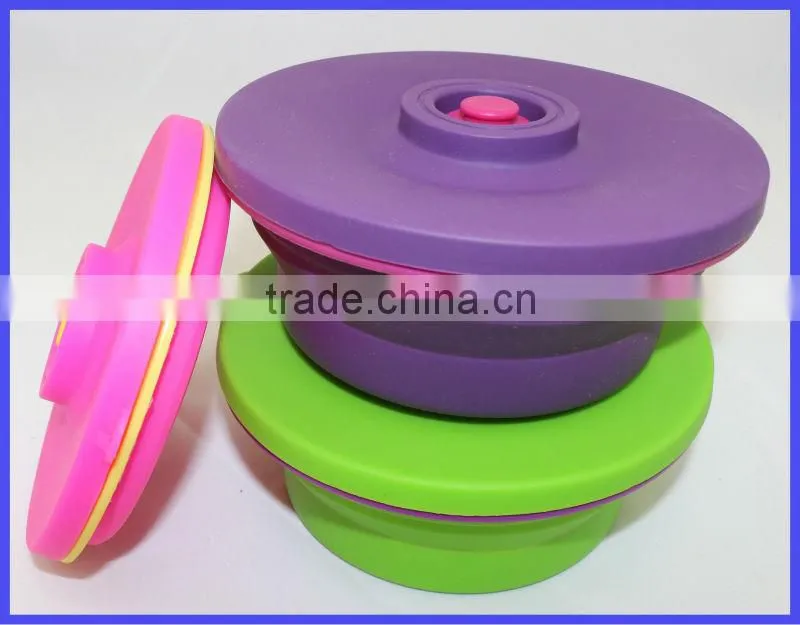 New Arrival Silicone Travel Food Containers