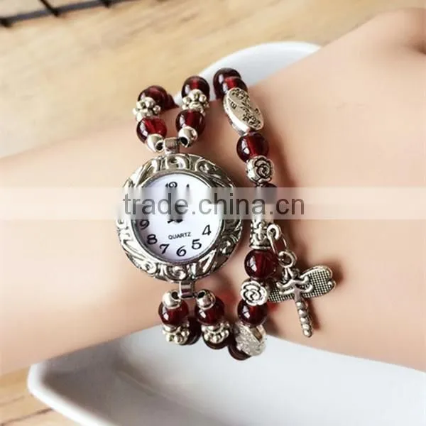 Top Quality Women Vintage Bracelet Watch Retro Watches