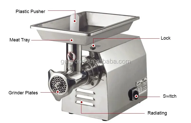 Stainless Steel High Efficiency Industrial Meat Chopper/meet Mincer