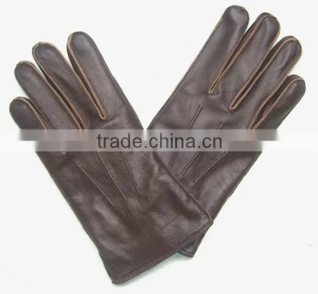 Winter Real Sheepskin Leather Gloves Women Bike MotorCycling