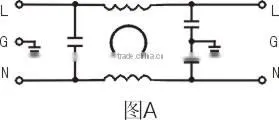 DEA4-6A emi power line filter
