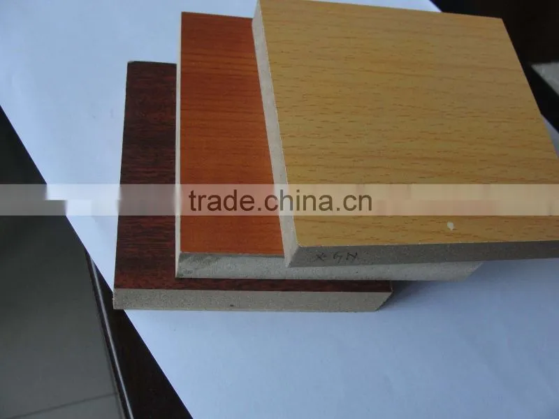 4x8 E2 glue colorful melamine faced MDF board factory