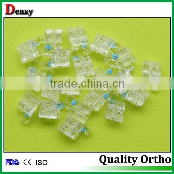 dental manufacturer Hot-sell ceramic red teeth orthodontic model