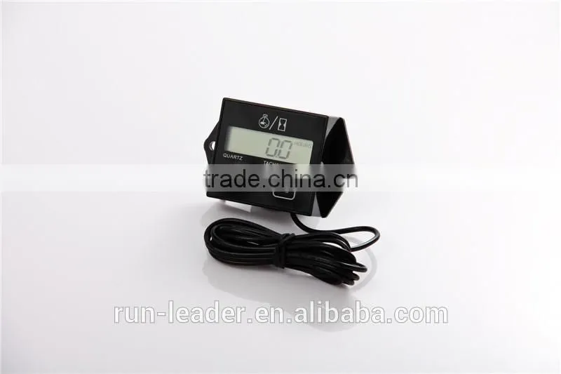 Maintenance meter,tach/hour meter ,any gasoline engine,can set 2 or 4 stroke