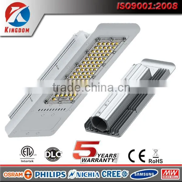 Low Price New Design 5 years warranty Meanwell DLC CE china made led street light 100w