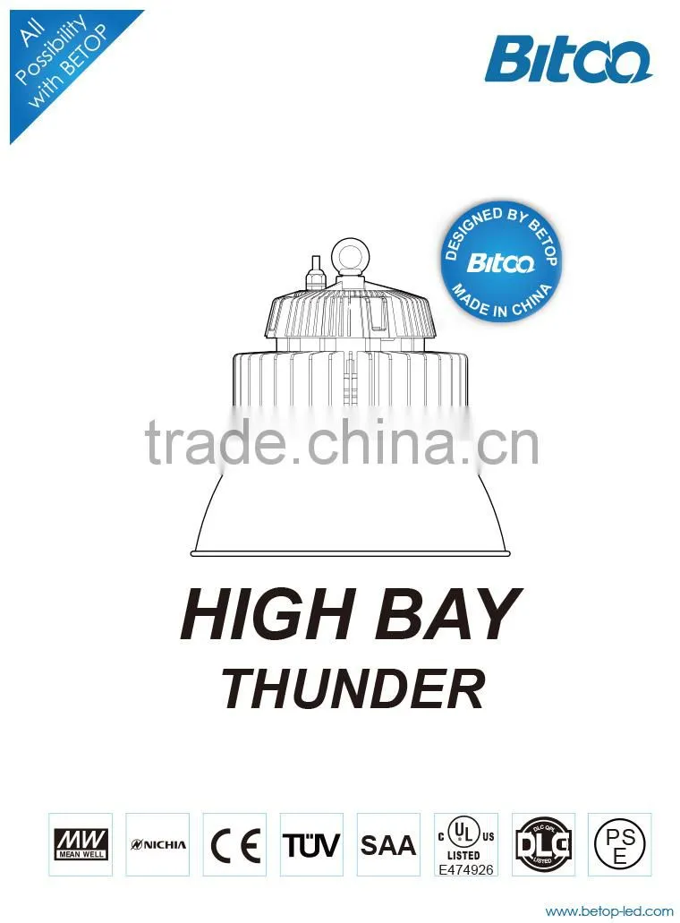 led light high bay 200w for warehouse lighting