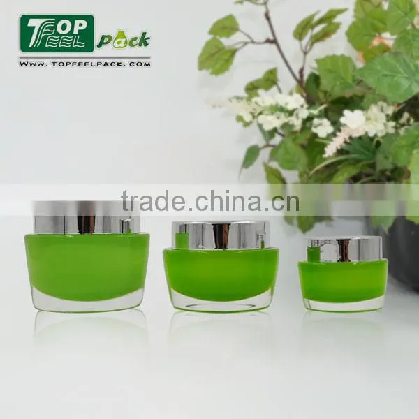 15ml/30ml/50ml Acrlylic Cosmetic Jar for Cream with Plastic or Aluminum Cap