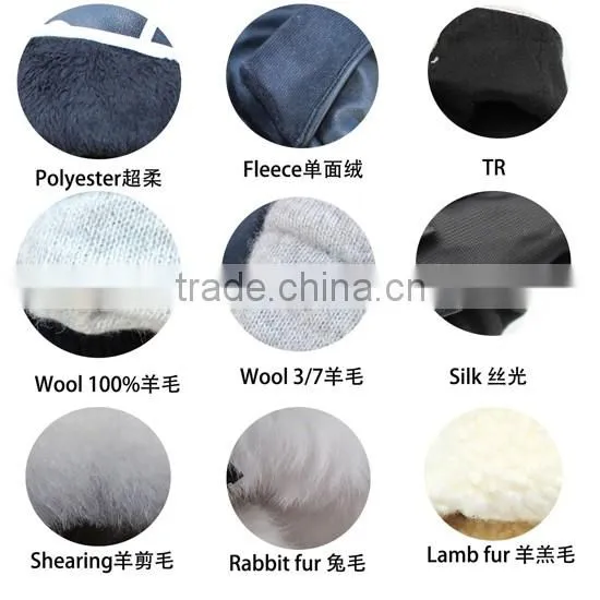 Ladies wearing spring thin long wool gloves